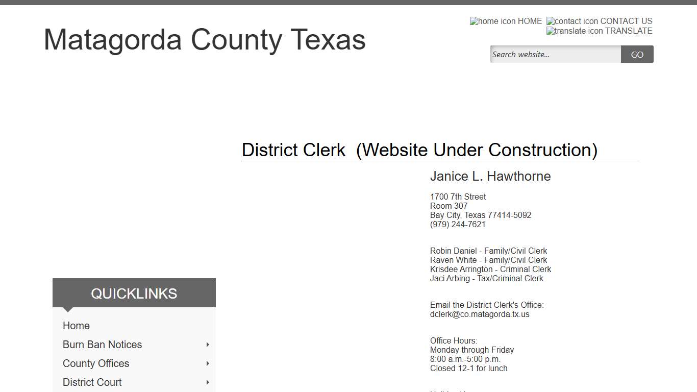 Matagorda County, Texas